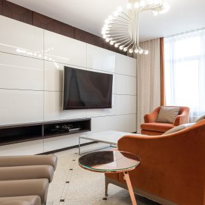 Faux Leather Accent Chair